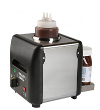 Photo d'un Chauffe chocolat et chauffe sauce professionnel électrique Roller Grill