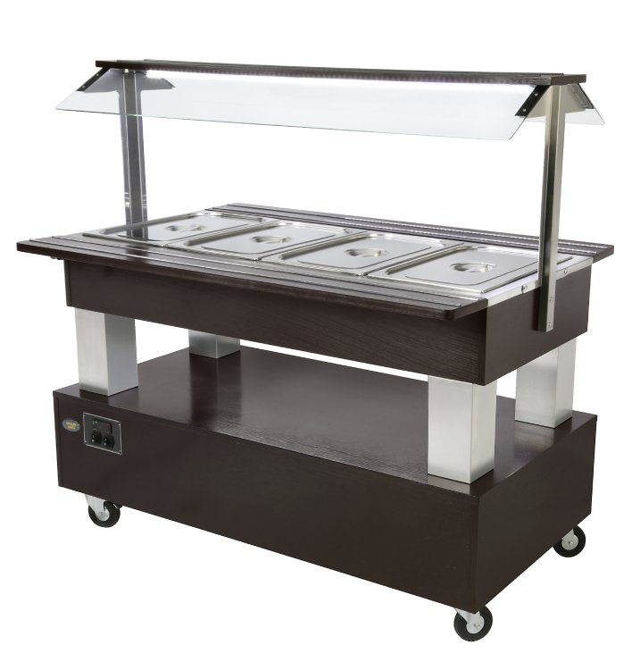 Photo d'un meuble buffet self-service pour restaurant - SB 40 M