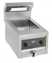 Photo d'un chauffe frites professionnel tout inox pour frites et fritures