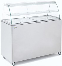 Photo d’un meuble (MS 4)  pour bain marie 4 bacs (BMV 4)