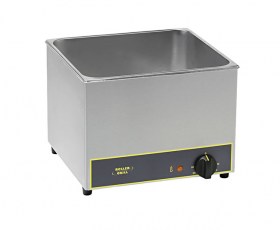 Photo d'un petit bain marie professionnel portable à poser GN2/3 BM23 Roller Grill