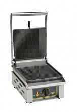 Photo d'une presse à sandwich pro : toaster pour pain hamburger et grill viande