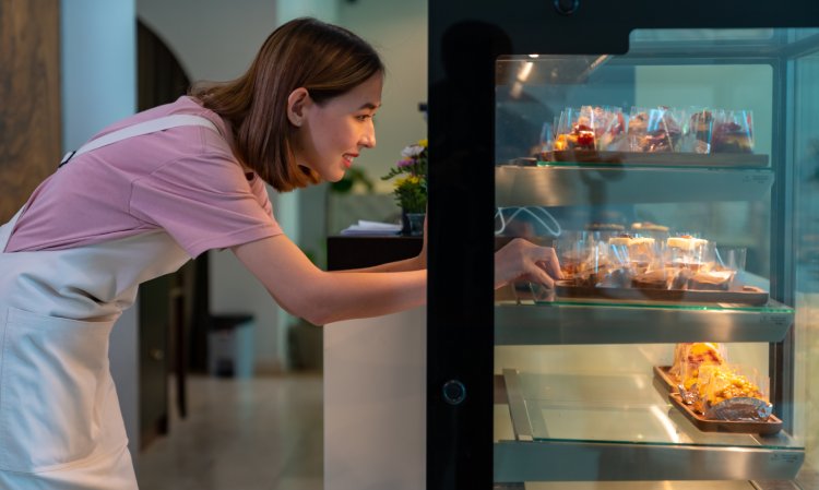 capacity display refrigerator