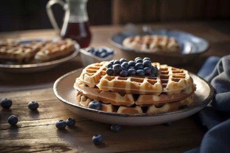 What are the maintenance requirements for a commercial waffle maker?