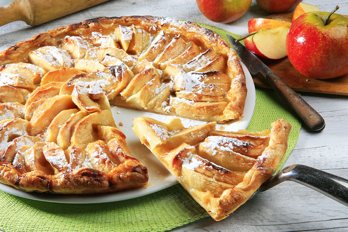 Tarte aux pommes facile avec un four multifonction électrique