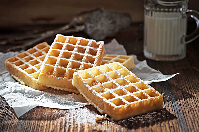 delicious waffle