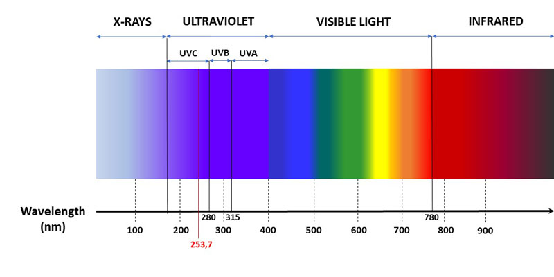 light spectrum 358