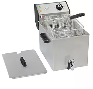 Friteuse professionnelle moderne pose libre inox Roller Grill