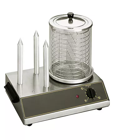 Cooker Sausage Kitchen Bun Warmer Rollers Hot Dog Roller Toaster Oven Machine 