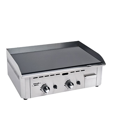 Household Range Professional Gas Plancha Grill With Enamelled