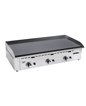Household Range Professional Gas Plancha Grill With Enamelled