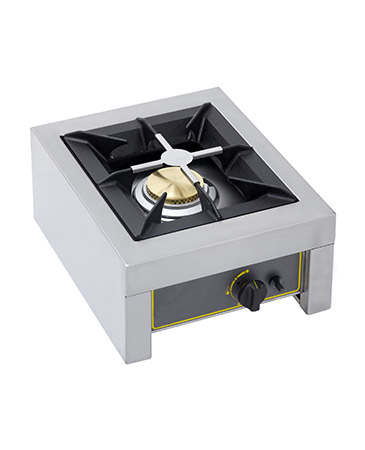 Stoves And Boiling Tops Professional Gas Stove 1 Burner 7 Kw