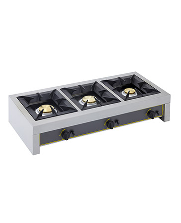 Stoves And Boiling Tops Professional Gas Stove 3 Burners 7