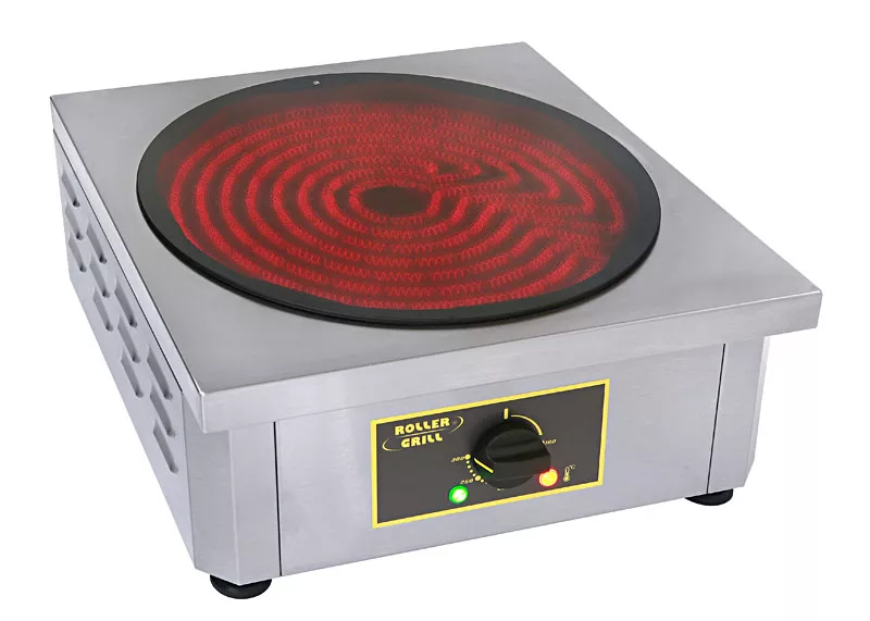 Crêpière Cloer 677 Sans Fil - 700W, Plaque 18.5cm Antiadhésive - Pour Crêpes Ultra Fines