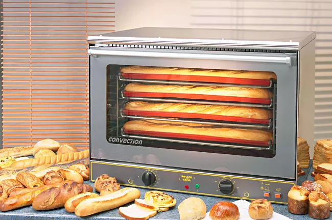 Four boulangerie professionnel électrique: vapeur et chaleur tournante