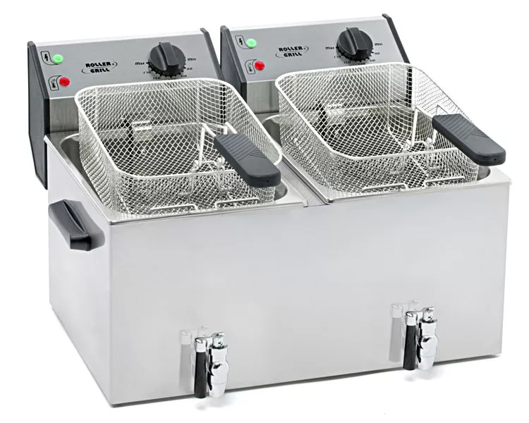 MAXIMA - FRITEUSE PRO ÉLECTRIQUE 8L TACTILE AVEC ROBINET