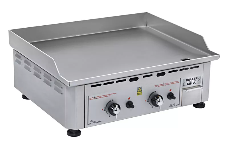 Professional gas plancha with stainless steel plate - 2